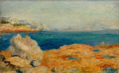 Krajobraz przybrzeżny autorstwa Pierre Auguste Renoir