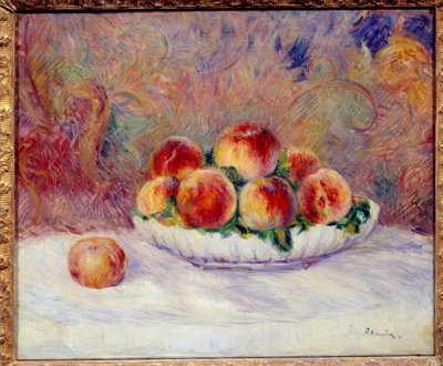 Brzoskwinie autorstwa Pierre Auguste Renoir