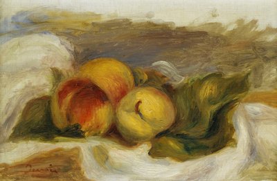 Brzoskwinie; Les Peches, ok.1898 autorstwa Pierre Auguste Renoir