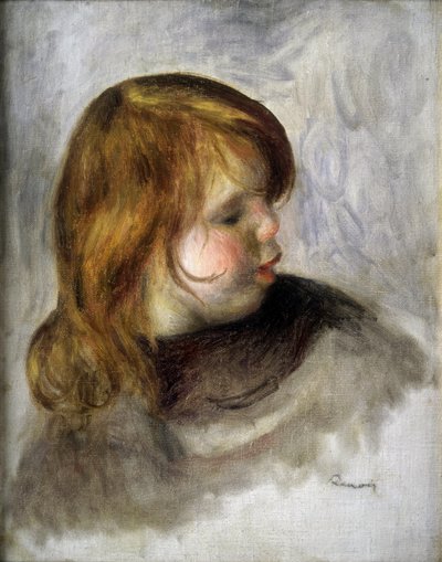 Portret dziecka (Jean Renoir). Obraz autorstwa Pierre-Auguste Renoir (Pierre Auguste Renoir autorstwa Pierre Auguste Renoir