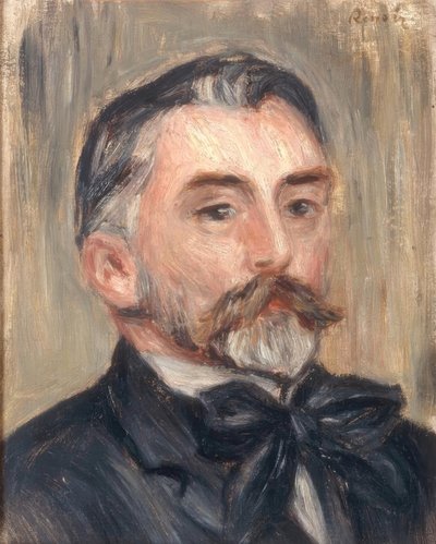 Portret Stéphane Mallarmé autorstwa Pierre Auguste Renoir