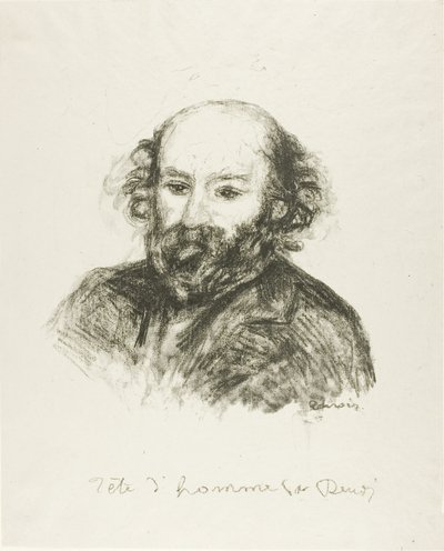 Portret Cezannea autorstwa Pierre Auguste Renoir