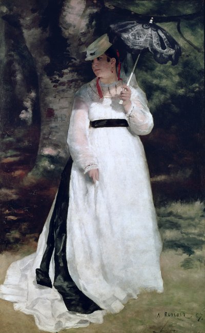 Portret Lise (olej na płótnie) autorstwa Pierre Auguste Renoir