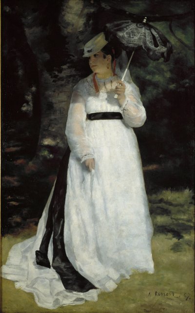 Portret Lisy autorstwa Pierre Auguste Renoir