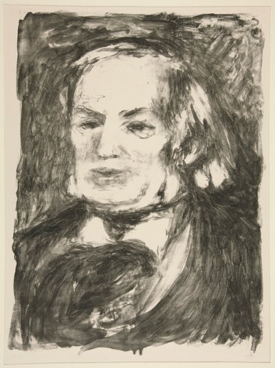 Portret Ryszarda Wagnera autorstwa Pierre Auguste Renoir