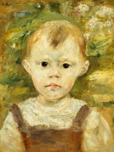 Portret małego chłopca; Portret małego chłopca, ok.1880 autorstwa Pierre Auguste Renoir