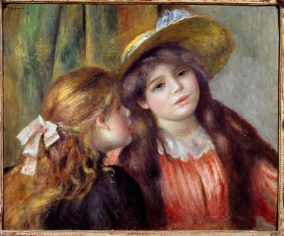 Portret dwóch dziewczyn autorstwa Pierre Auguste Renoir