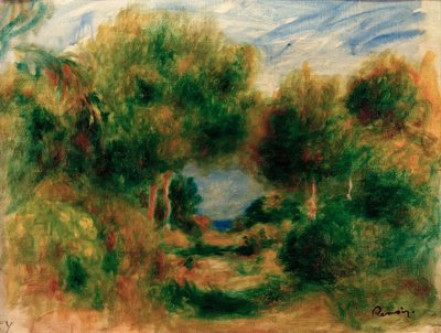 Z lasu morze na dnie autorstwa Pierre Auguste Renoir