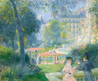 Square de la Trinité autorstwa Pierre Auguste Renoir