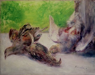 Martwa natura z bażantami autorstwa Pierre Auguste Renoir