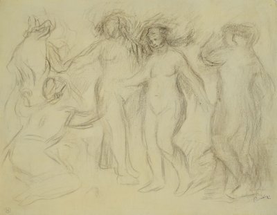 Studium do wyroku w Paryżu; Studium do wyroku w Paryżu, autorstwa Pierre Auguste Renoir