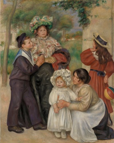 Rodzina Artysty autorstwa Pierre Auguste Renoir