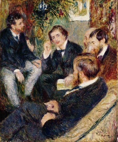 Pracownia artysty, Rue Saint-Georges, 1876 autorstwa Pierre Auguste Renoir
