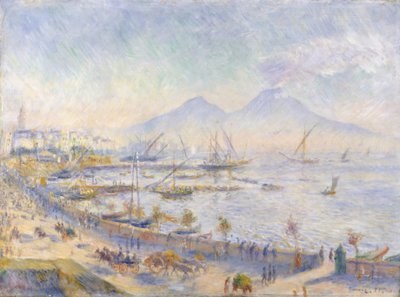 Zatoka Neapolitańska, 1881 autorstwa Pierre Auguste Renoir