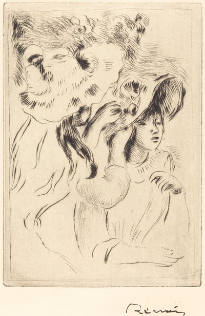 Szpilka do kapelusza Szpilka do kapelusza, 1894. autorstwa Pierre Auguste Renoir