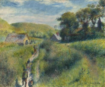 Żniwa małży, 1879 autorstwa Pierre Auguste Renoir