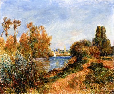 Sekwana w Argenteuil, 1888 autorstwa Pierre Auguste Renoir