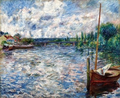 Sekwana w Chatou autorstwa Pierre Auguste Renoir