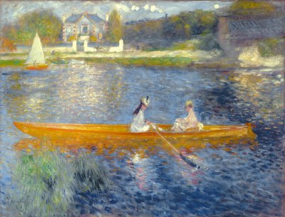 Skiff (La Yole), 1875 autorstwa Pierre Auguste Renoir