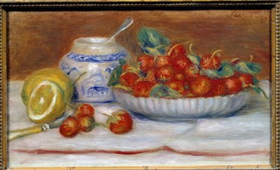 Obraz Truskawki Pierre Auguste Renoir (1841-1919) autorstwa Pierre Auguste Renoir
