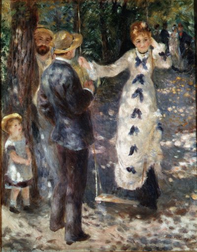 Huśtawka autorstwa Pierre Auguste Renoir