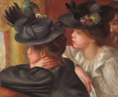 Pudełko teatralne; Teatr Au, la loża, 1894 autorstwa Pierre Auguste Renoir