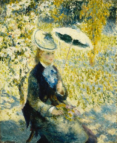 Parasol; L „Ombrelle, 1878 r. autorstwa Pierre Auguste Renoir