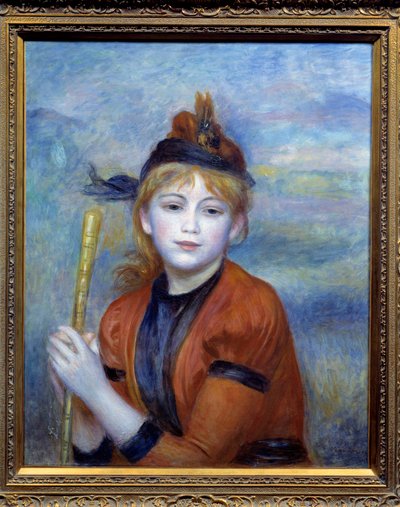 Turysta. Obraz Pierre Auguste Renoir (1841-1919) autorstwa Pierre Auguste Renoir