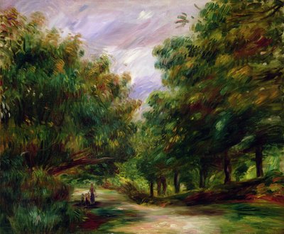 Droga pod Cagnes, 1905 autorstwa Pierre Auguste Renoir