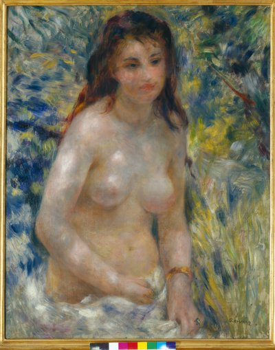 Tors kobiety w słońcu autorstwa Pierre Auguste Renoir