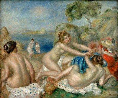 Trzech krabów autorstwa Pierre Auguste Renoir