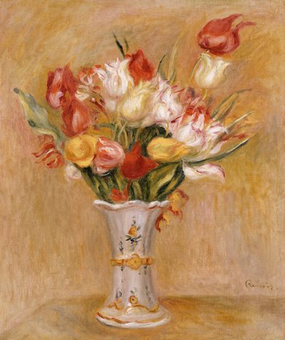 Tulipany autorstwa Pierre Auguste Renoir