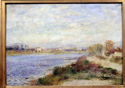 Widok na Sekwanę w Argenteuil Obraz Pierre Auguste Renoir (1841-1919) 1873 Nd. 0,46x0,65 m Paryż, musee d