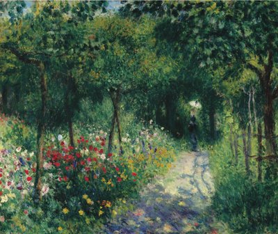 Kobiety w ogrodzie, 1873 autorstwa Pierre Auguste Renoir