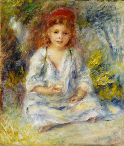 Młoda Algierka, ok. 1881 r. autorstwa Pierre Auguste Renoir