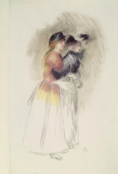 Dwie kobiety autorstwa Pierre Auguste Renoir