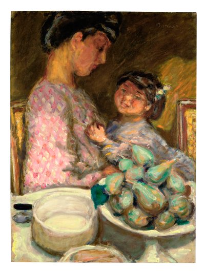 Talerz fig autorstwa Pierre Bonnard