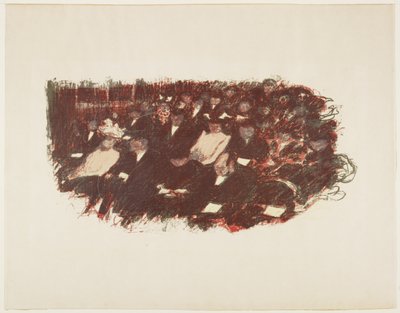 Teatr Au, ok. godz. 1897-1898 (opublikowany 1899) autorstwa Pierre Bonnard
