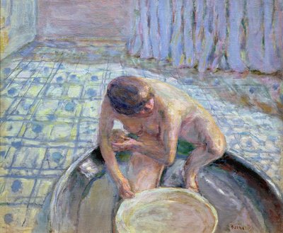Niebieska Harmonia, 1920 autorstwa Pierre Bonnard