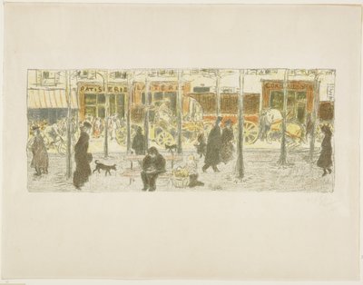 Bulwar autorstwa Pierre Bonnard