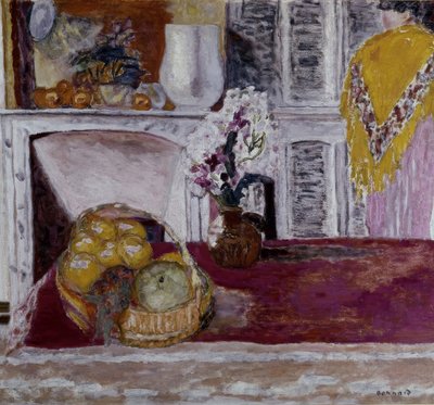 Jadalnia w Le Cannet autorstwa Pierre Bonnard