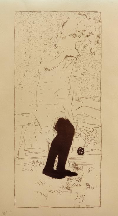 W prywatności autorstwa Pierre Bonnard
