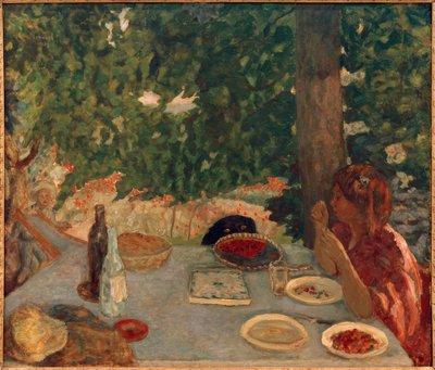 Ciasto wiśniowe autorstwa Pierre Bonnard
