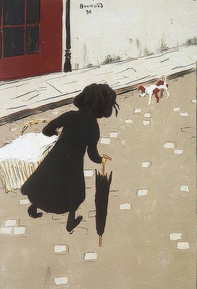 Mała praczka. 1896 autorstwa Pierre Bonnard
