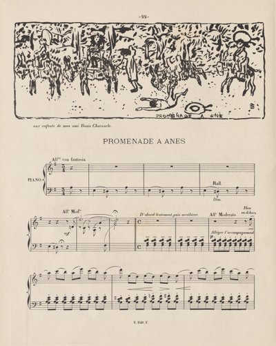 Jazda na osiołku, 1893. autorstwa Pierre Bonnard