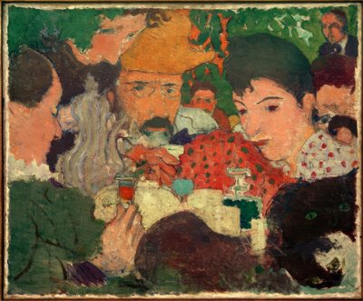 Podwieczorek w ogrodzie, Studie zu LA popołudnie w ogrodzie autorstwa Pierre Bonnard