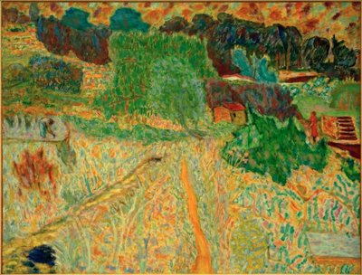 Wielki krajobraz Midi (Le Cannet) autorstwa Pierre Bonnard