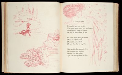 Ilustracja z „Parallelement” Paula Verlaine autorstwa Pierre Bonnard