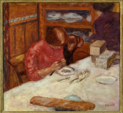 Wnętrze czyli Kobieta z Psem autorstwa Pierre Bonnard