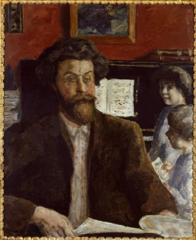 Kompozytor Claude Terrasse z synami Jeanem i Charlesem autorstwa Pierre Bonnard